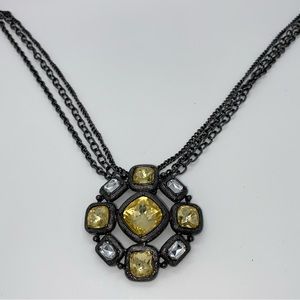 CHICO’S Triple Chain Convertible Necklace